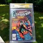 Amazing Spider-man #252 Marvel 1984 CGC 7.5 SS Signed by Klaus Janson
