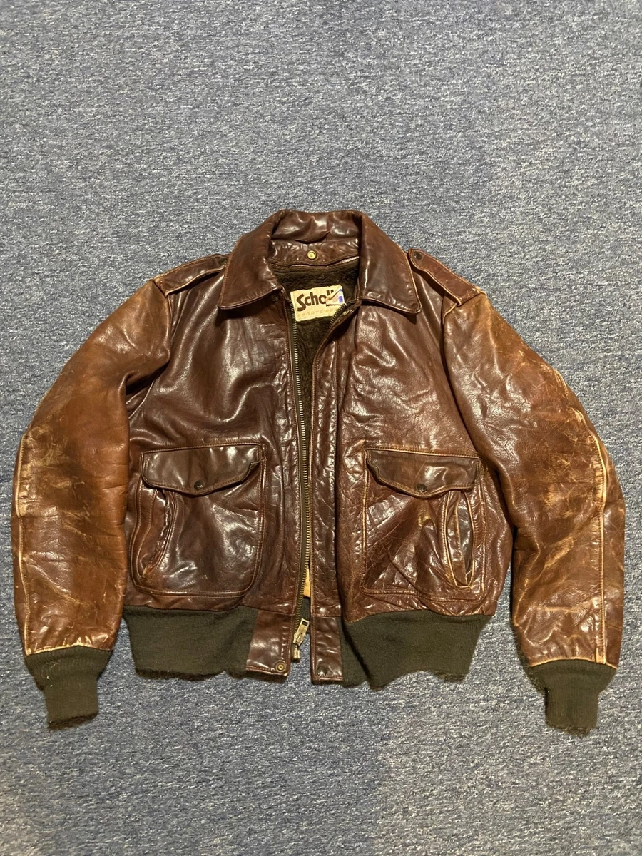 vintage flight jacket products for sale | eBay