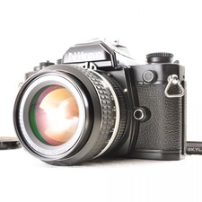 Nikon FM 35mm SLR Film Camera Body Ai 50mm f/1.4 MF Lens Near Mint 3681