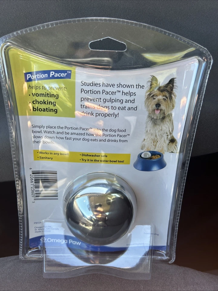 OMEGA Paw Portion Pacer Dog Hog Ball Slow Dog Eating Control - Image 2 of 2