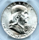 1955 Franklin Half Dollar, PCGS MS64