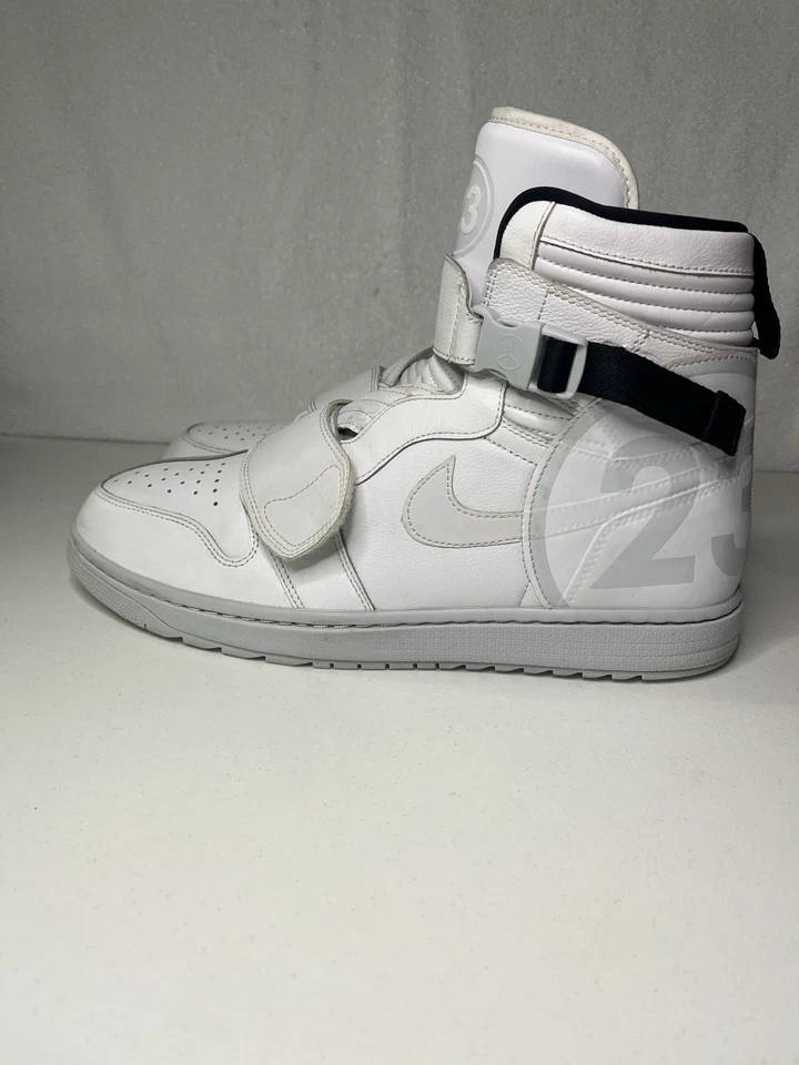 Nike Air Jordan 1 Moto Platino Puro Talla 16 Lote AT3146-100 Foto 4 de 4