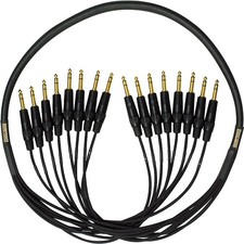 Mogami Gold 8 Channel TRS-TRS Snake Cable 10 ft.
