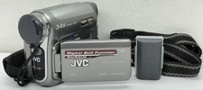JVC GR-D796U Digital Video Camera 34x Optical 800x Zoom Battery Strap UNTESTED