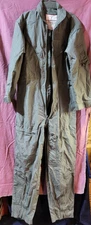 USGI CWU-27/P Flyers Fire Resistant Coveralls Flight Suit Sage Green  40S