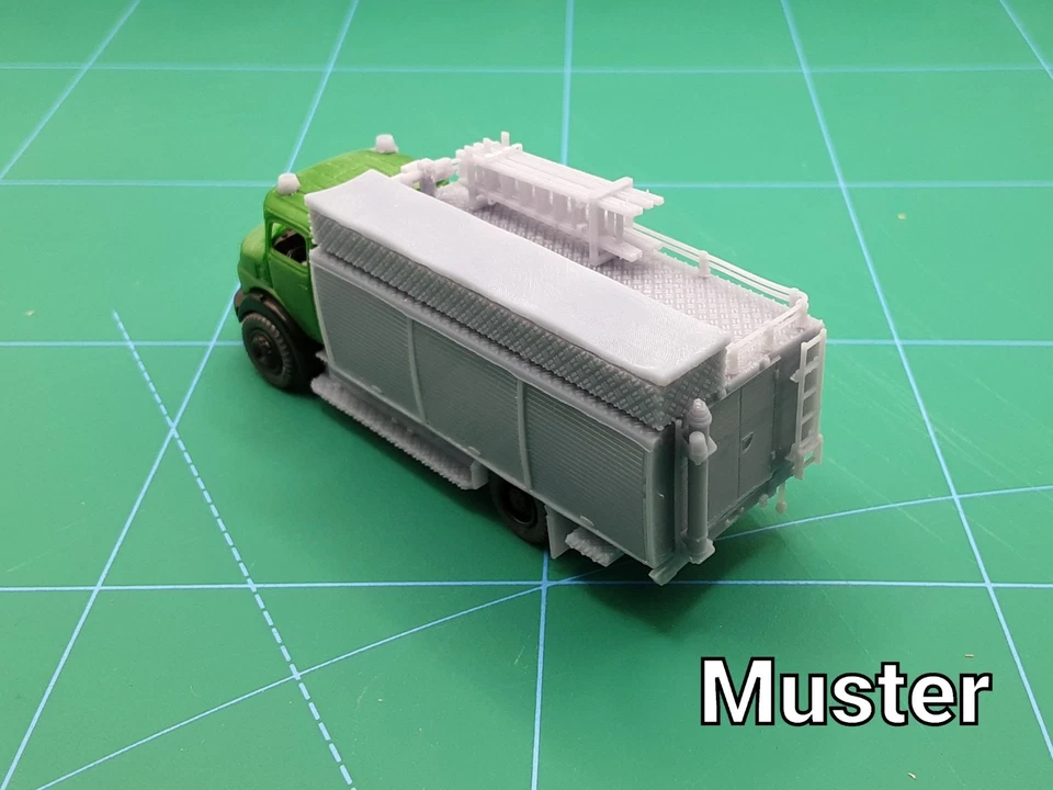 Umbausatz 1:87 / Vorbild RW-Hafen Metz / Feuerwehr Hamburg / 3d-Resindruck - Bild 3 von 4