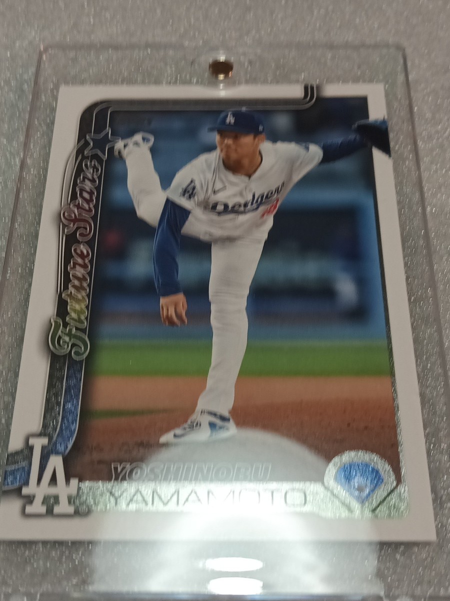 Yoshinobu Yamamoto Topps 2025 Future Star 231 Card. great buy. | eBay