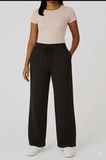 Women's Heavyweight Wide Leg Loose-Fit Fleece Sweatpants