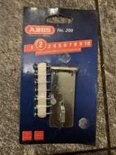ABUS 200/75 75MM HARDENED STEEL PADLOCK HASP & STAPLE 