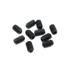 #4-40 x 3/16", Socket Set Screws Cup Point, 45H Steel, Black Oxide
