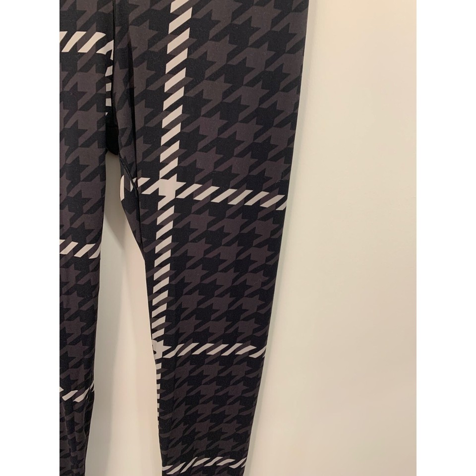 Offline By Aerie Real Me Xtra 7/8 Legging HiRise Houndstooth Print M
