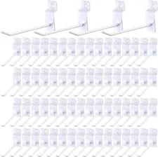 100 Pack Slatwall Hooks Slatwall Accessories Slat Wall Hanging Hooks Slat Board