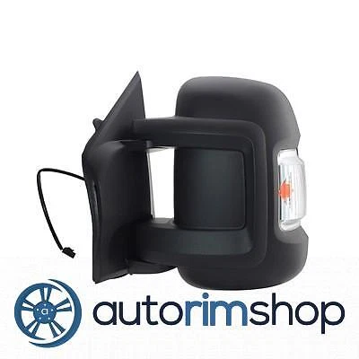 CH1320417 Left Manual Mirror w/o Heated w Turn Signal for 15-19 RAM Promaster...