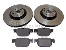 Dischi e pastiglie freno anteriori 2 per Volvo S60 S90 V60 XC60 XC90 (assegnare dimensioni 345 mm)