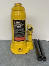 PERFORMANCE TOOL 6 Ton Hydraulic Bottle Jack PO# S00930