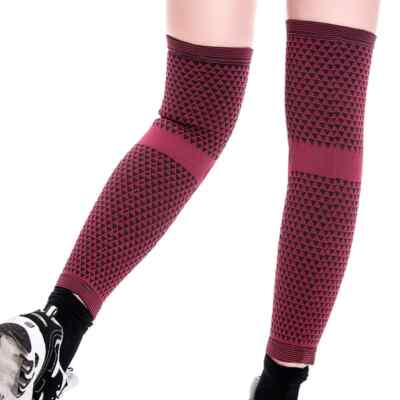 Turmalin Full Leg Compression Sleeves Far-Infrared Extra Long Calf Braces, Pads