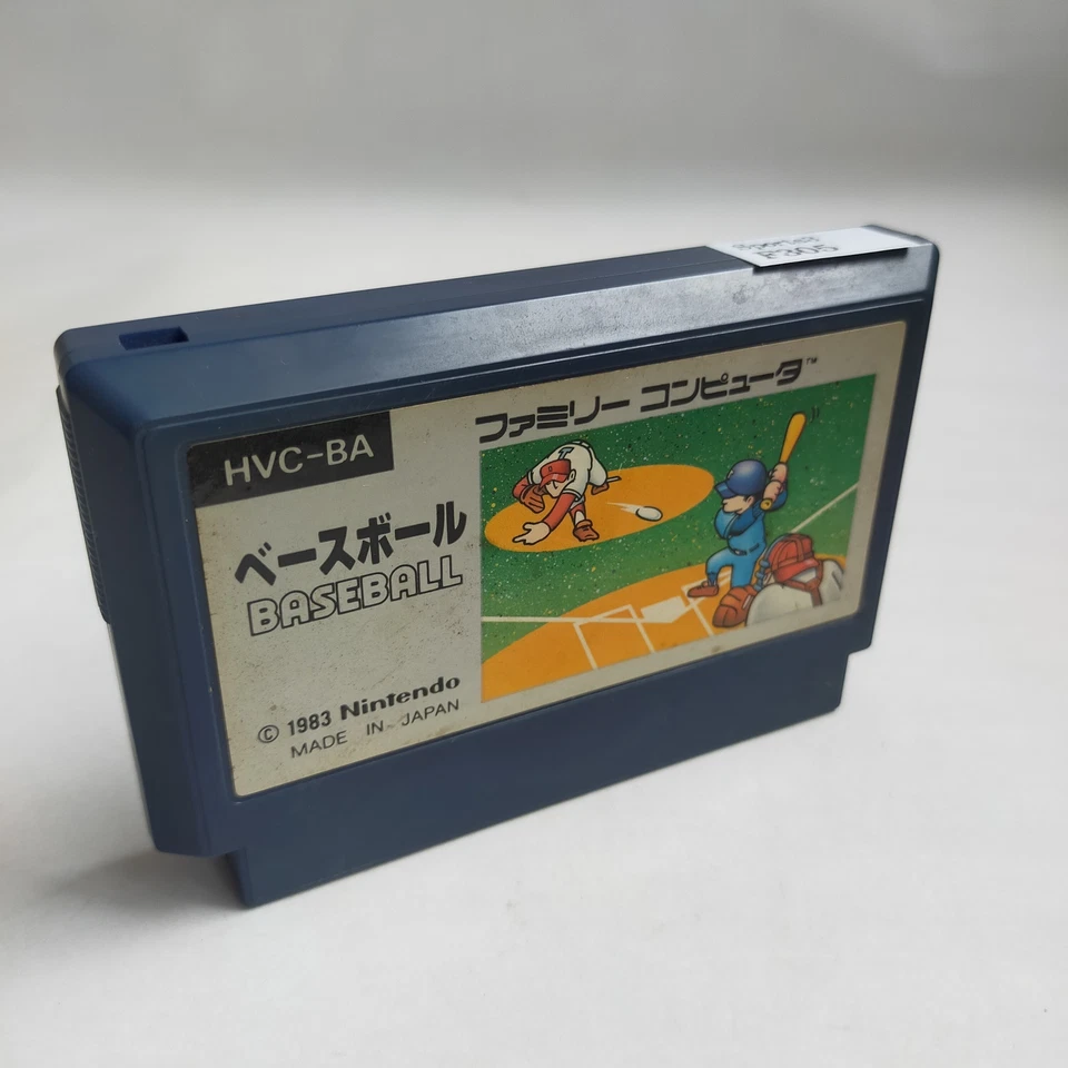 Baseball pre-owned Nintendo Famicom NES Tested - Image 2 of 4