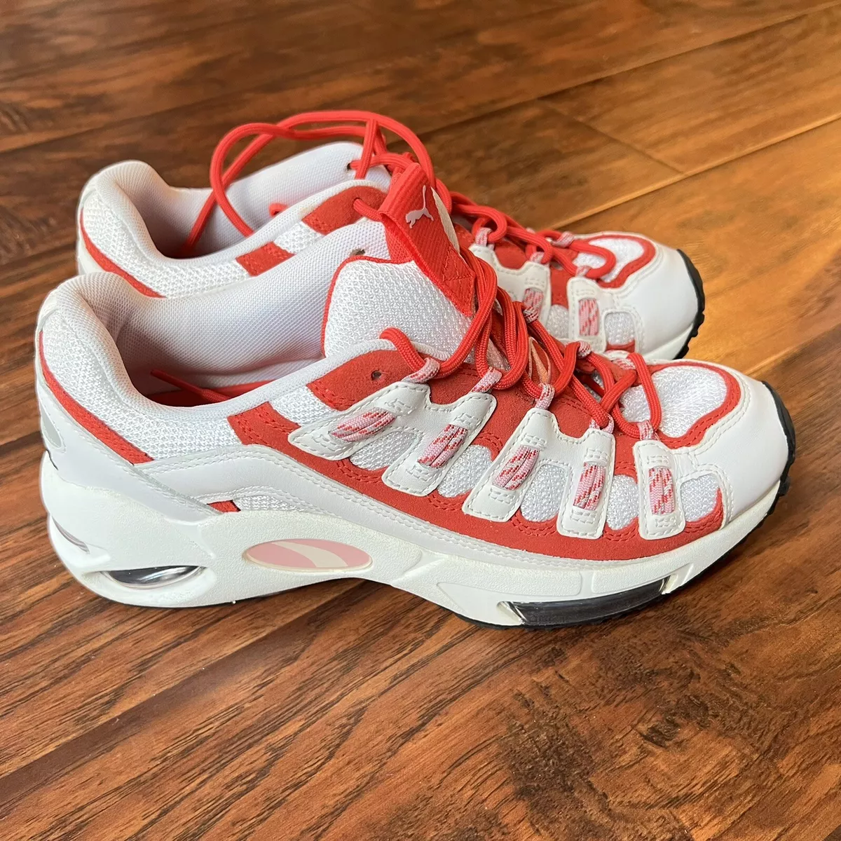 Puma Cell Endura Sz 10 White Pale Pink Women Running Shoes eBay