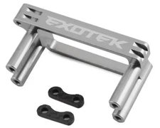 Exotek Tenacity/Lasernut Aluminum HD Servo Mount (Gun Metal) [EXO2110]