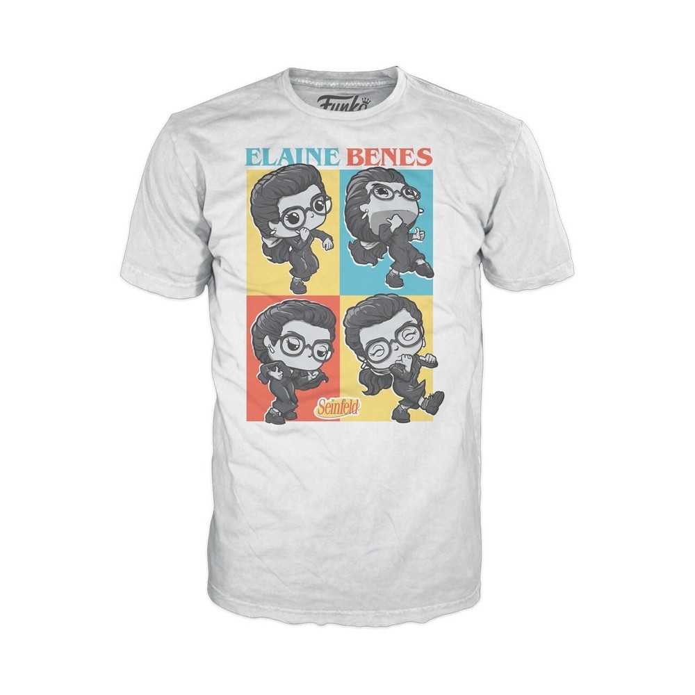 Seinfeld Elaine Benes Dancing Comedy TV Funko Pop T-Shirt Adult Size Large L