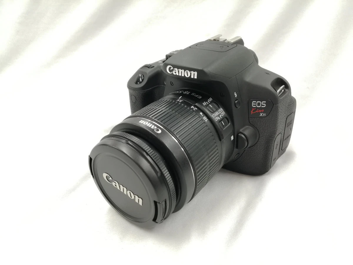 CANON Model number: EOS KISS X7I/Lens kit digital single lens reflex