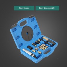 Universal Master Locking Wheel Lug Nut Removal Tool Kit W/10x Replacement Blades