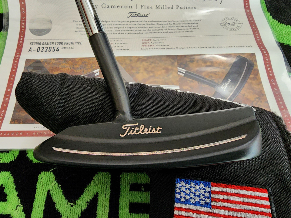 Putter Scotty Cameron Select Newport Black Mist 1er/500 - 35" Neuf - Collector