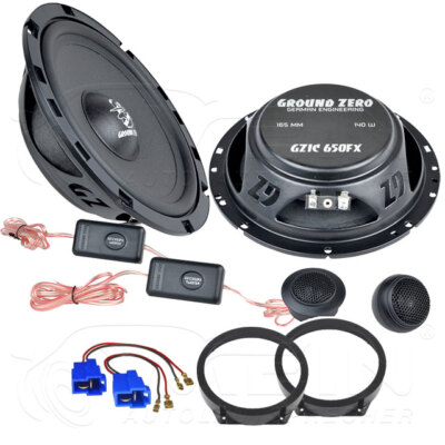 GROUND ZERO LAUTSPRECHER für BMW MINI One Cabrio I R52 2004-2008 Front Tür #AJH0