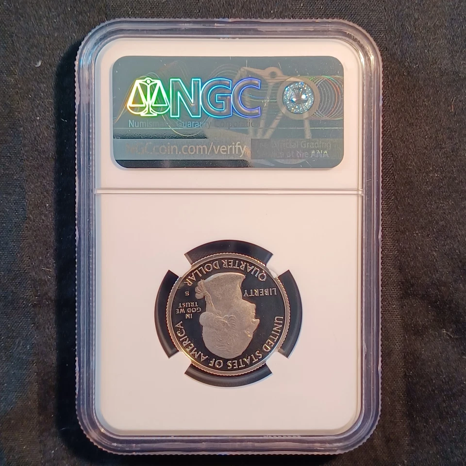 USA 2021-S Quarter 25c: Tuskegee Airmen Advance Releases Clad - NGC PF70 - Image 2 of 2