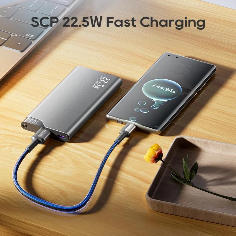 Power Bank 10000mah Mobile Phone Plastic Medium Grey 2-usb 5v Backup 22.5w Power Bank 10000mah Mobile Phone Plastic Medium Grey 2-usb 5v Backup 22.5w