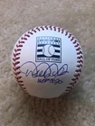 Derek Jeter Autographed Hall Of Fame HOF Baseball, With Logo and Inscription!