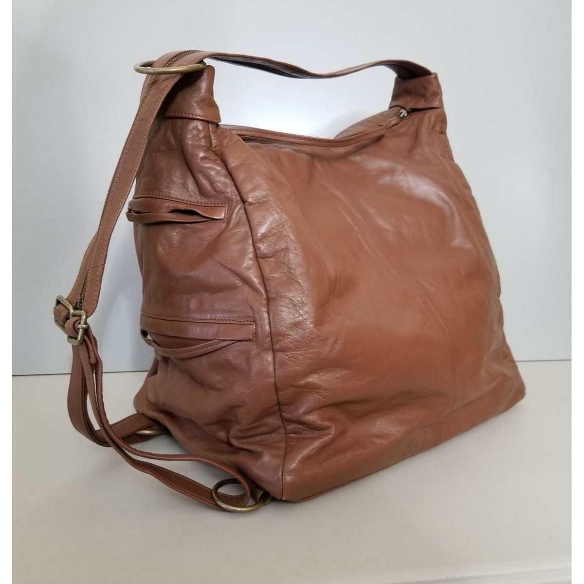 Nicholas K for Free People Phoebe Purse Pack Cognac Sheep Leather Bag Nicholas K for Free People Phoebe Purse Pack Cognac Sheep  main image 2