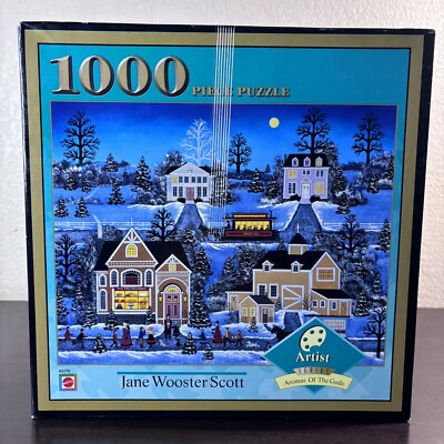 jane wooster scott ジェーン1000ピース　ジクソーパズル Mattel 1000 piece JIGSAW PUZZLE, Jane Wooster Scott 