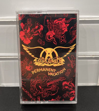 Aerosmith - Permanent Vacation 1987 Cassette Geffen Records M5G 24162 - TESTED 