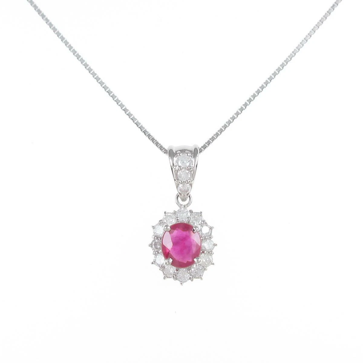 Ebay ruby shop necklace