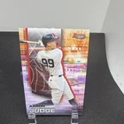 Topps 2021 Bowman's Best Aaron Judge #4 New York Yankees Refractor Card