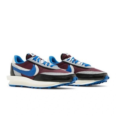 Nike x sacai x UNDERCOVER LD Waffle ''Night Maroon Royal'' DJ4877-600 Size 14 NEW