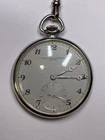 Antique Vacheron & Constantin 439/7 Steel 17 Jewels Pocket Watch Runs (29-23)