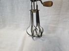 Vintage Farmhouse Kitchen Utensil Red Wood Handle High Speed Egg Beater Mixer — photo 10
