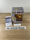 Naruto (Hokage) Glow Chase Funko Pop #724 Boruto COA Signed Autograph NEAR MINT
