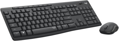 Logitech MK295 Silent Wireless Combo - Schwarz QWERTY US-Englisch