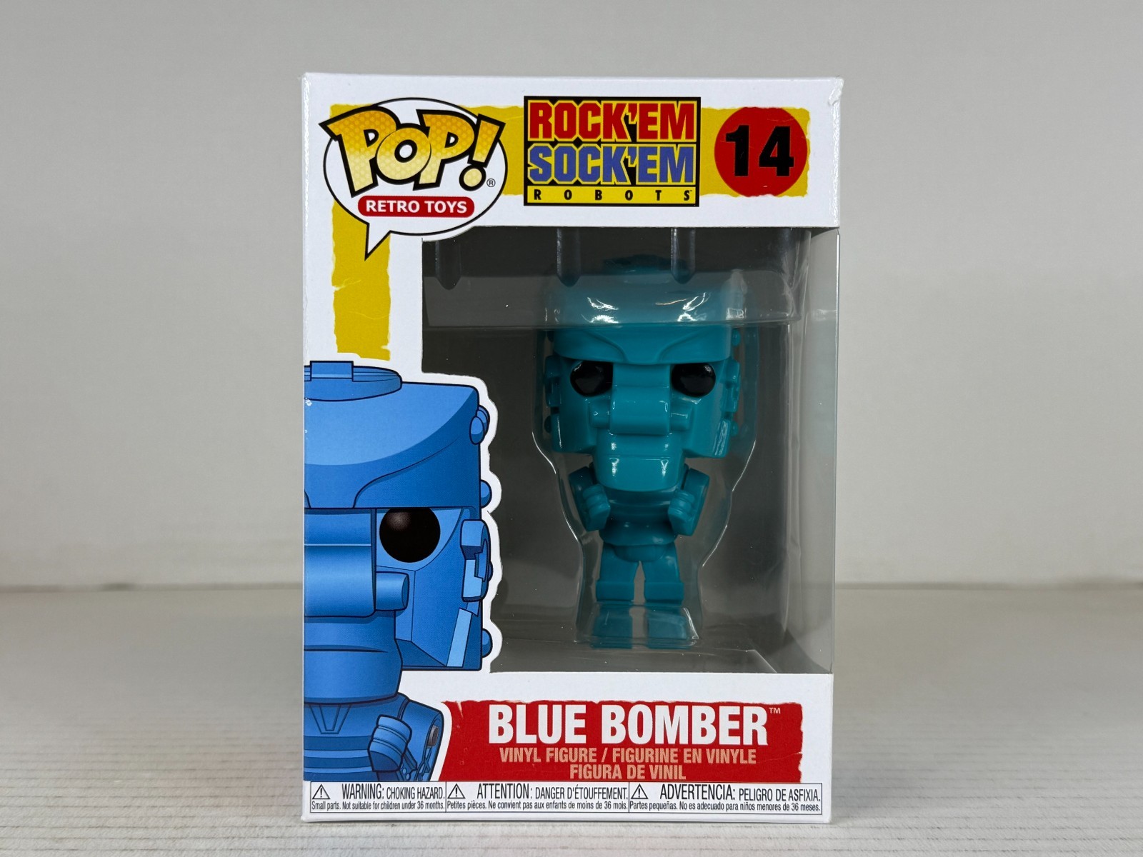 Funko Pop Vinilo - Juguetes Retro - Rock Em Shock Em - Bombardero Azul - #14