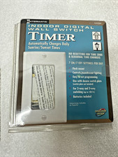 Intermatic Indoor Digital Wall Switch Timer Lighting Control 7 Settings EJ500