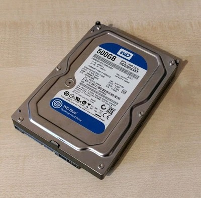 Western Digital WD Blue 500 GB - WDC WD5000AAKX-08ERMA0 - 7200 RPM 16 MB Cache