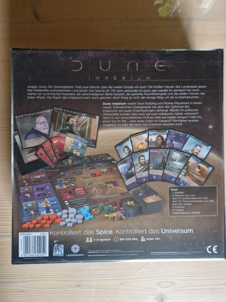 Dune Imperium 2022 Grundspiel, Kennerspiel. Neu und In Folie - Bild 2 von 2