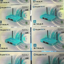 SuperBox S7 Max 6K Android Box-Smart Media Player-WiFi 6-4G RAM 64G-Voice Remote