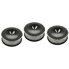 Tri Power Air Cleaner Assembly Kit Chrome Lid Filter And Base 1966 Gto 442 Tri Power Air Cleaner Assembly Kit Chrome Lid Filter And Base 1966 Gto 442