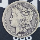 *CC* 1879-CC US Morgan Silver Dollar - VG Condition