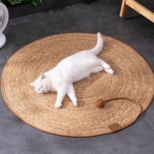 Cat Scratcher Rattan Mat Board Sharpen Nails Scraper Furniture Protector