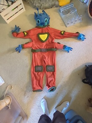 Disney Direct Kids Size M (7-8)  Lilo & Stitch Alien Plush Halloween Costume